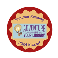 Summer Reading Kickoff 2024 Badge